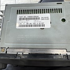 2004 Sebring Radio AM FM CD Player w Auxiliary Input RBK Slider Ver P05064354