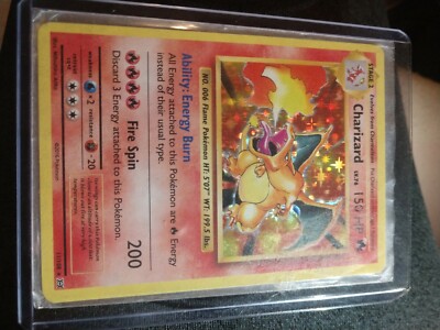 charizard pokemon card 150 hp 2016 Japanese 20th Anniversary Holo 1st Edition BGS 9.5 It comes protected in a magnetic acrylic case Charizard lv76 150 HP card