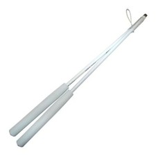 Henry's Long Carbon Fibre Diabolo Handsticks - White