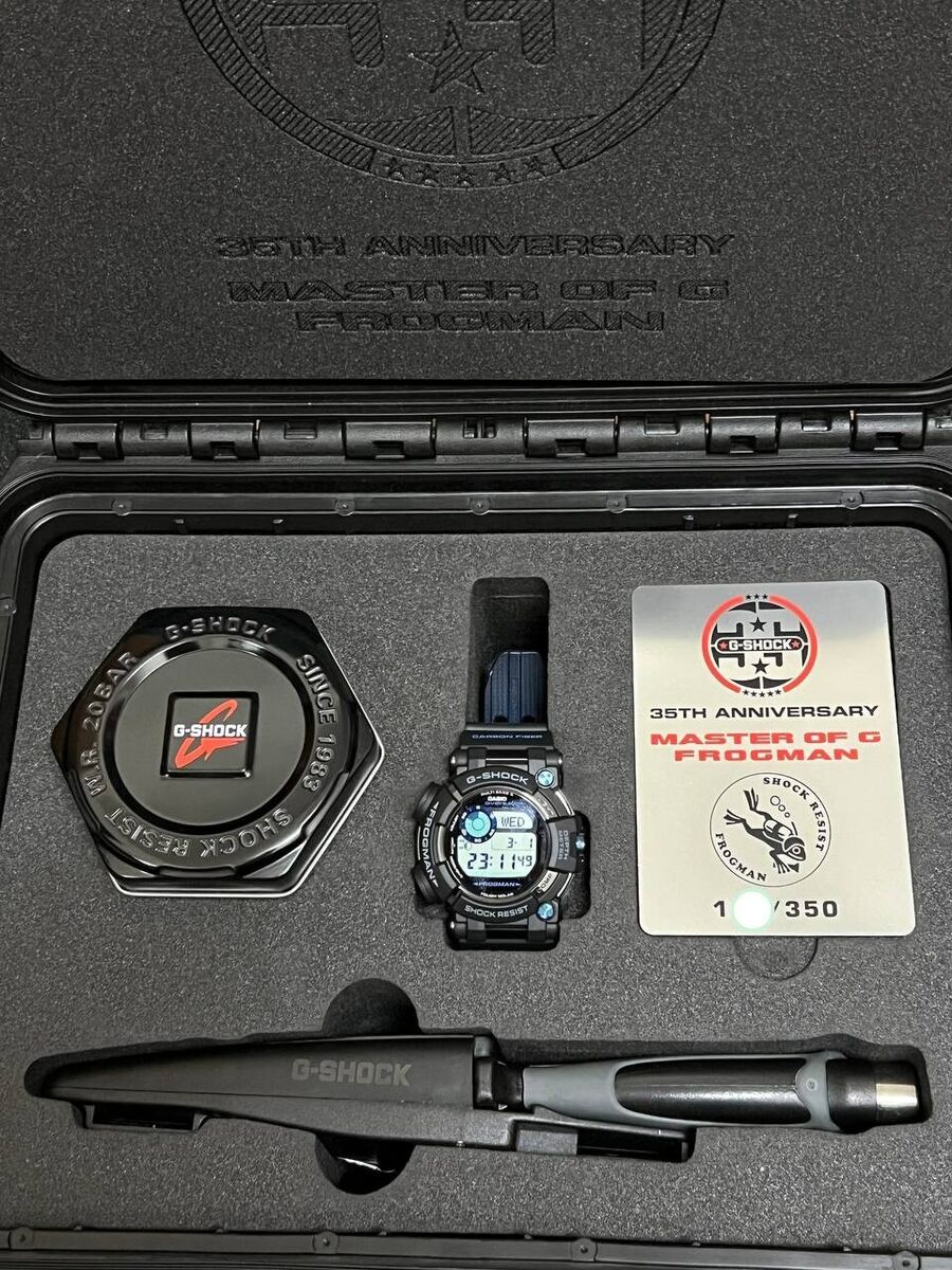 35th Anniversary Frogman Limited Euro Exclusive 350pcs GWF 35th Anniversary Frogman Limited Euro Exclusive 350pcs GWF