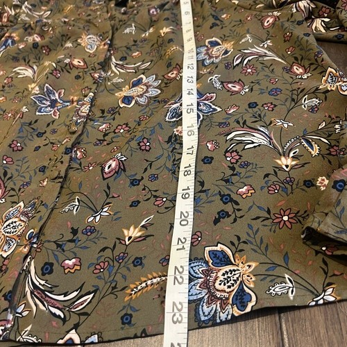 Rachel Zoe Floral Blouse Size M - Picture 7 of 7