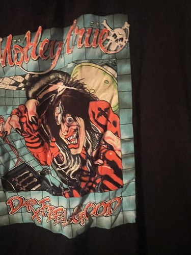 New W Tags Motley Crue Dr. Feelgood T Shirt 3XL XXXL HOT TOPIC Cotton Black HTF - Picture 3 of 8