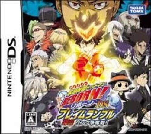 Katekyo Hitman Reborn DS Flame Rumble Nintendo DS Japan Game Soft Tested Working - Picture 1 of 1