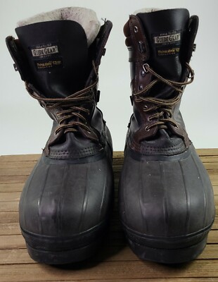 Mens Kamik Guide Gear Insulated Brown Black Boots Sz US 10 