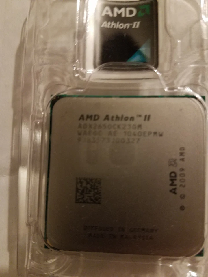 AMD Athlon II X2 265 2 Core  3.3GHz Socket AM2+/AM3 CPU ADX2650CK23GM - Image 3 of 3