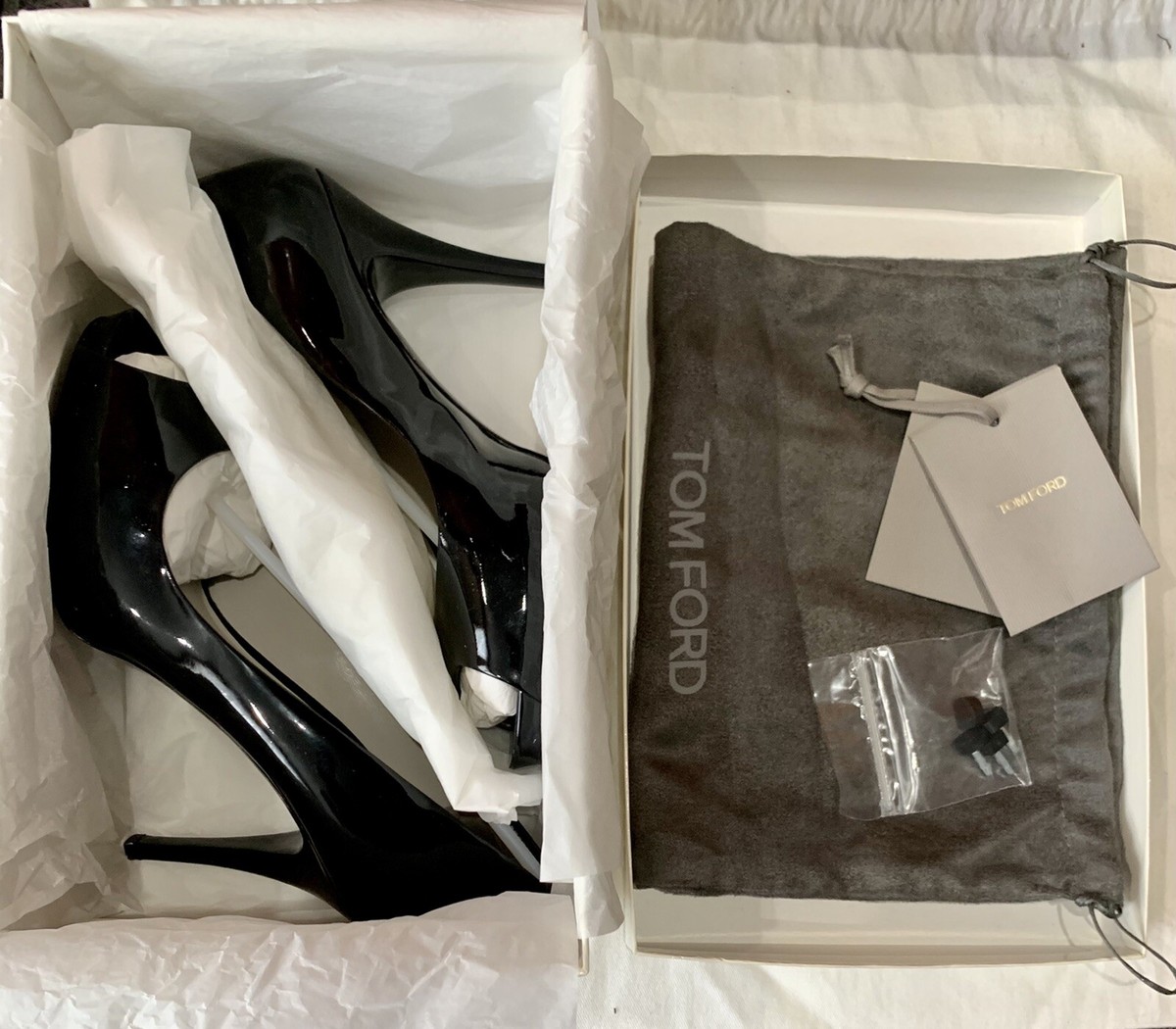 新品未使用　TOM FORD ハイヒール 定価10万円 TOM FORD 130MM Leather Platform Sandals | Saks Fifth Avenue