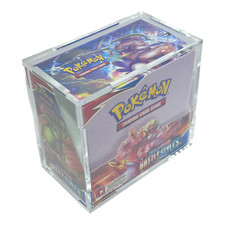 Acrylic Display Case Box for Pokemon TCG Booster Box UV Protection, USA