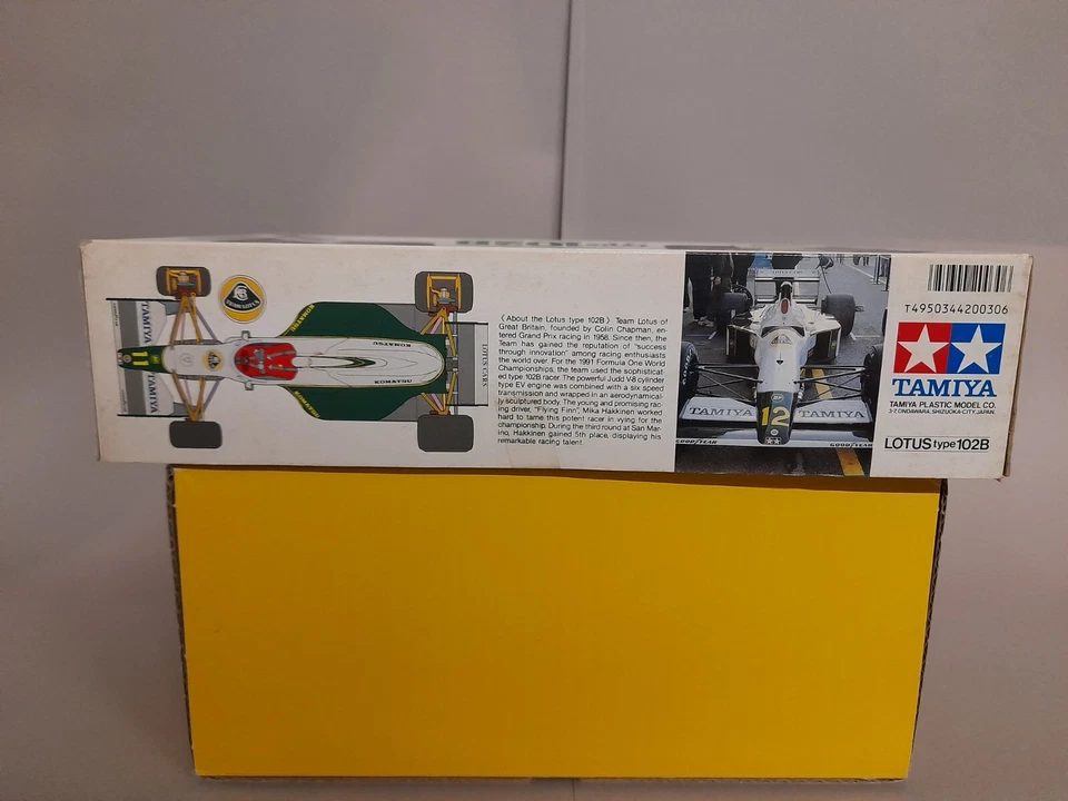 TAMIYA 20030 1/20  Lotus Type 102B Grand Prix Collection n.30 Nuova sigillata - Immagine 4 di 4