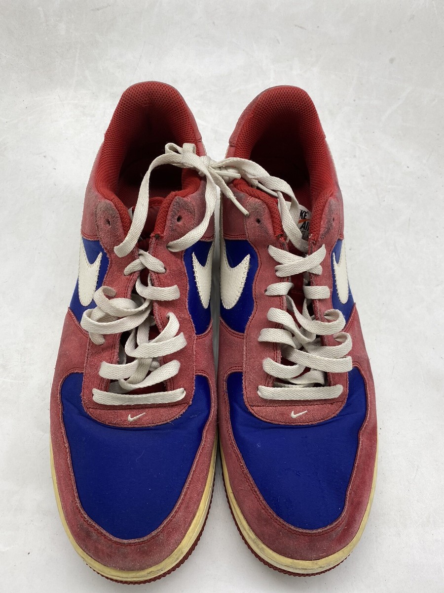 靴 NIKE Air Force 1 07 sp Nike Air Force 1 Low Scissors 488298-626‌ Men's Sz 14 US. Gym Red