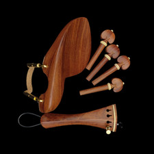 New shape Viola part Right Hand Viola pegs/Tailpiece/Chinrest/Endpin