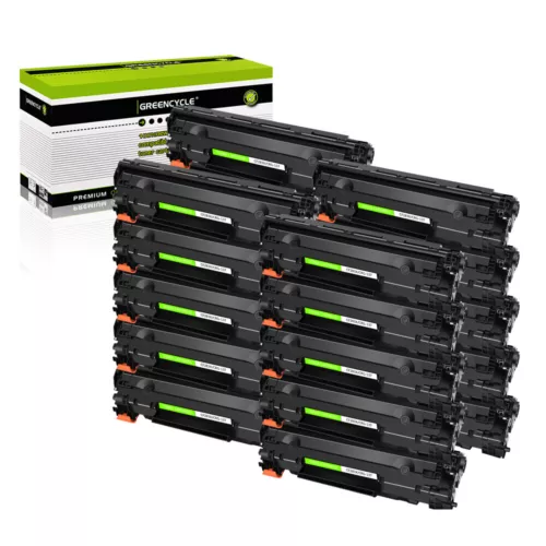 20PK CF283X Toner Fits for HP LaserJet Pro M201 M201dw M225dn M225dw MFP Printer