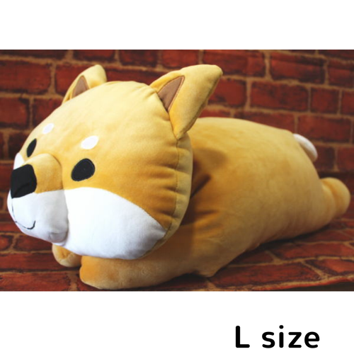 Friendshill Shibatasan Mochimochi fluffy plush size S.M.L shiba inu dog 6-19inch - Picture 26 of 30