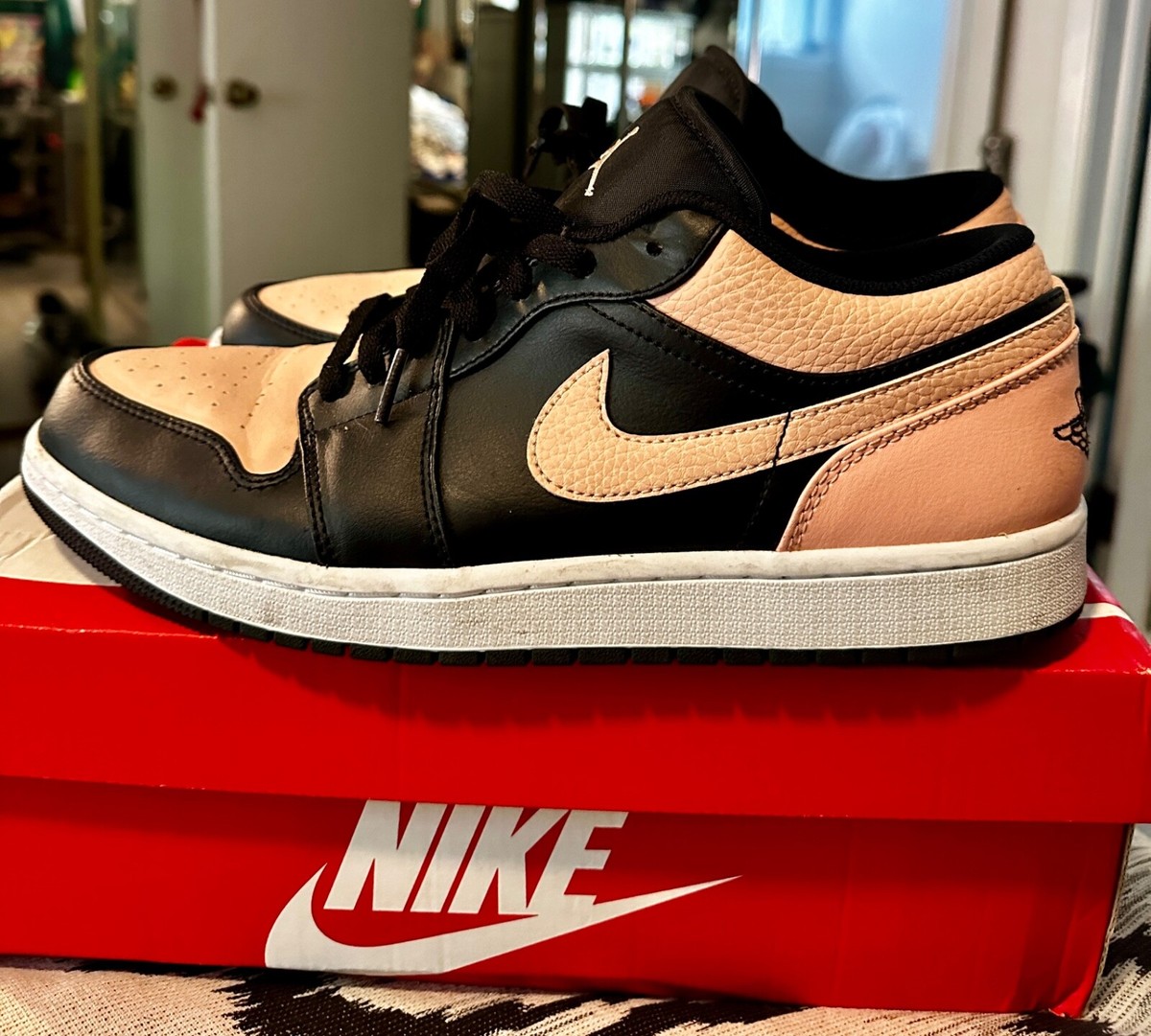 air jordan 1 low crimson tint stockx