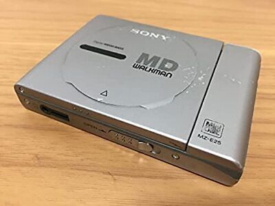 Sony MD Walkman MZ-E25 Silver Minidisc Player w/ RM-MZ35 Sony MD Walkman MZ-E25 Silver Minidisc Player w/ RM-MZ35