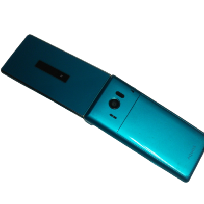 Sharp Aquos Keitai SH-06G Flip Mobile Phone Blue Green Good | eBay