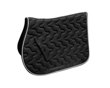 English Saddle Pad Quilting with Wave Pattern with Gold or Silver Cord