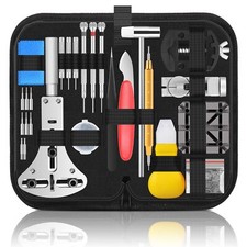 Watch Repair Kit 151 PCS Professional Watch Battery Replacement Tool Kit Watc...
