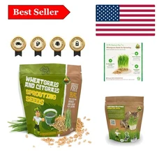 1lb Pet-Safe Wheatgrass for Cats - Todd’s Non-GMO Grass, Easy Indoor Growing