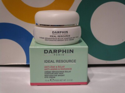 DARPHIN PARIS ~ IDEAL RESOURCE RESTORATIVE BRIGHT EYE CREAM ~ 0.5 OZ