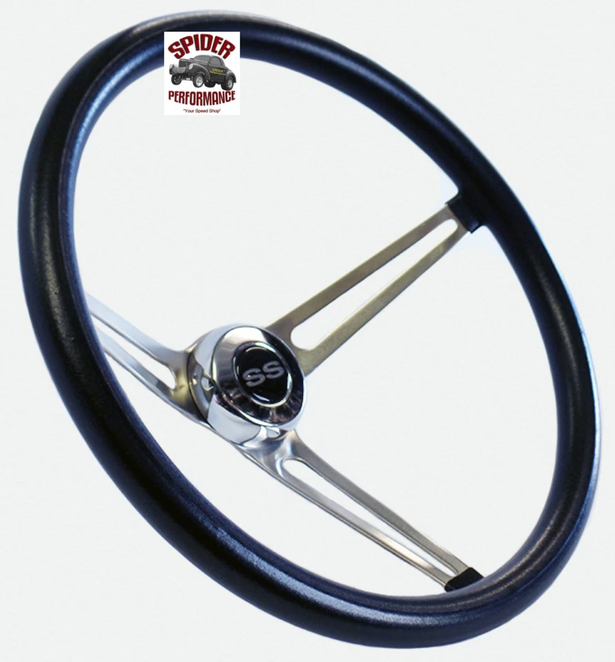 1962-1963 Chevy II SS steering wheel 15" MUSCLE CAR STAINLESS - Image 2 of 4