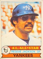 1979 Topps #700 Reggie Jackson All Allstar Card