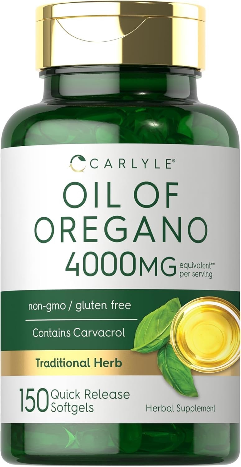 4000mg Supplement 150 Soft Capsules Contains Carvacrol Free Shipping