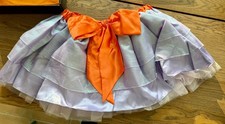 Top Stitch Couture Figment Epcot Run Disney Race Tutu Skirt Butt Bow 32"