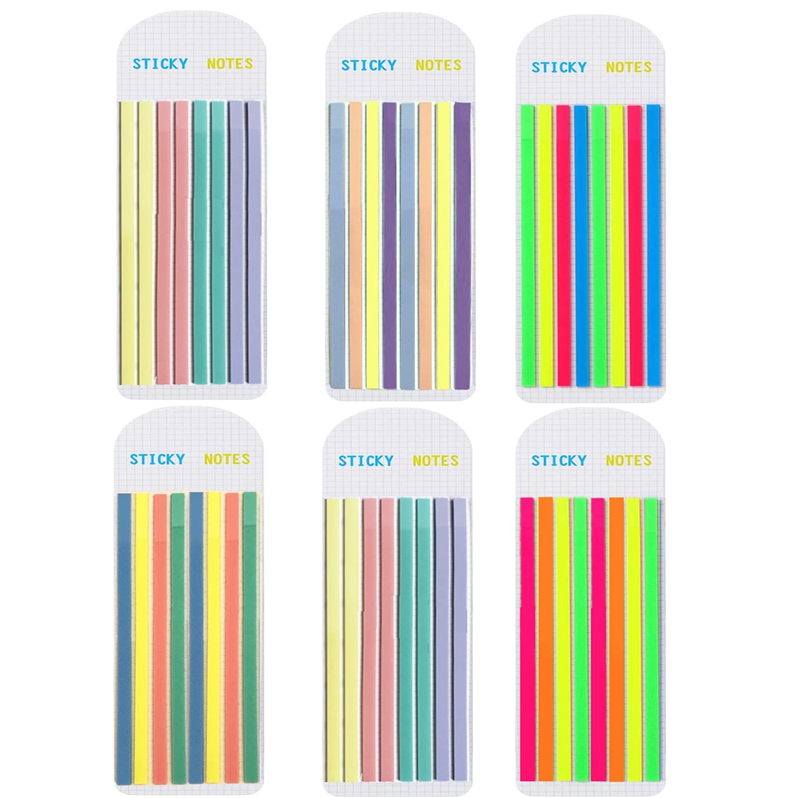 Tape 960 Pcs Translucent Sticky Notes Tabs For...