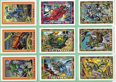 1991 Impel Hasbro Series 1 G.I. Joe Cards - Pick Your Cards & Fill Your Sets 