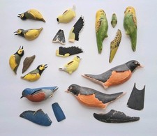 Vintage Bachmann "Vögel der Welt" Modellbausatz Konvolut unvollständig as-is Vögel