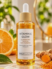 Global Beauty Care Vitamin C Glow Face Oil Turmeric 1.7 fl oz