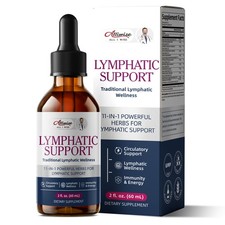 Lymphatic Drainage Drops - Lymph Detox Cleanse For Immune Support - 2 Fl Oz