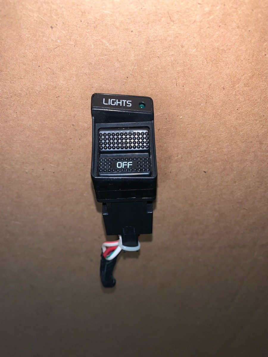 91-93 OEM Mercury Capri Lights Headlight Headlamp Switch Button On