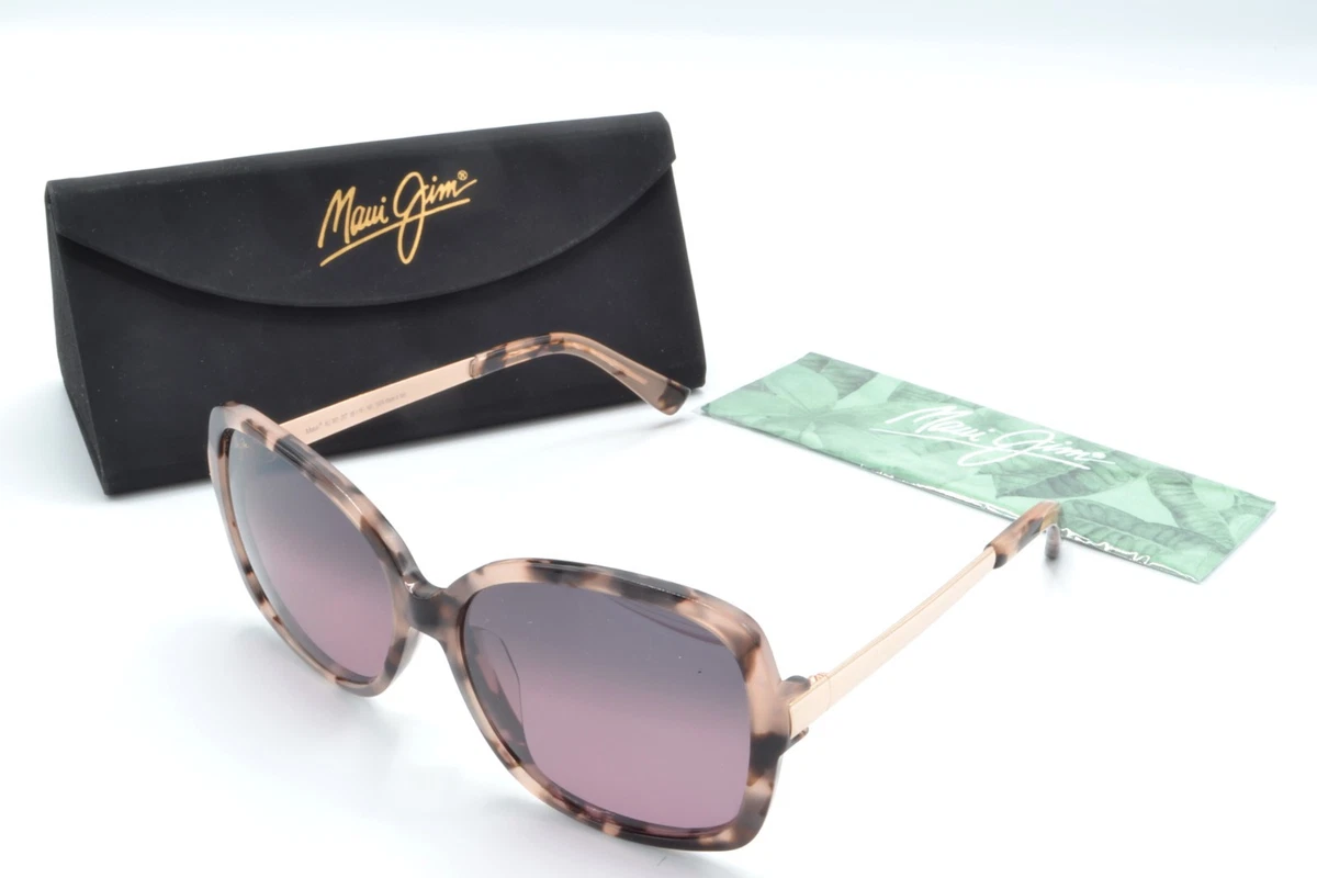 Great Condition Women’s Maui Jim Frame Polarized Sunglasses Bundle Maui Jim Venus Pools Womens Sunglasses HS10010E Overview  main image 3