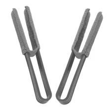 2 PCS Car Blinds Duster, Window Blind Cleaner Duster Brush with Removable Gray