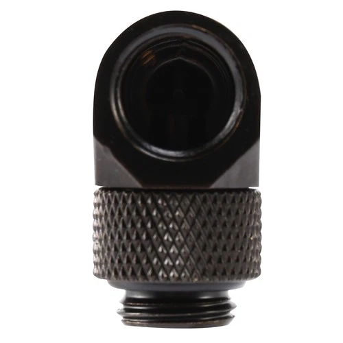 12.9Mm G1/4 Thread 90 Degree Rotary Tube Connector Fitting For Pc Water1117
