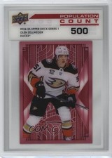 2024-25 Upper Deck Series 1 Population Count 500 /500 Olen Zellweger #PC-4 0lj9