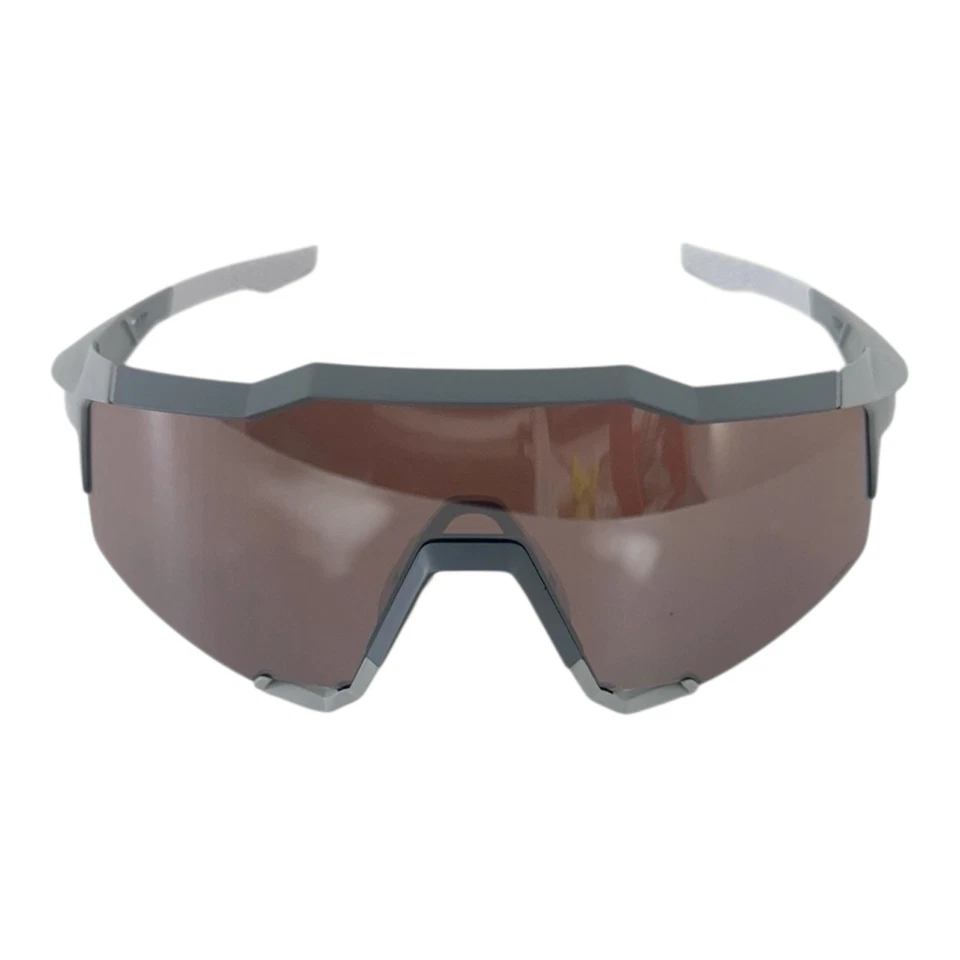 100% Speedcraft Soft Tact Stone Grey Hiper Crimson Mirror Lens 60007-00002 - Image 2 of 4