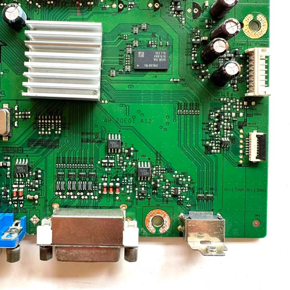 Placa principal BENQ XL2411-B 4H.20E01.A12 PARA M240HW01 - Imagem 2 de 3