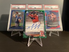 2025 Bowman Chrome Prospect Auto Jhostynxon Garcia #CPA-JGA Green Grass /99 RC