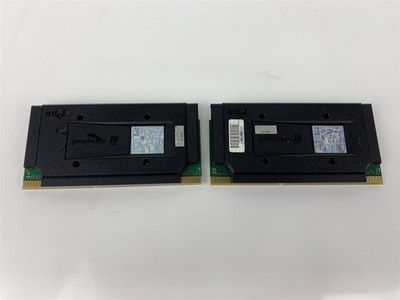 Lot of 2 - Intel Pentium III Processor SL35E