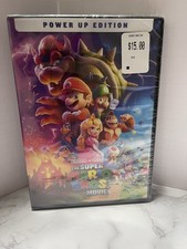 The Super Mario Bros Movie DVD, 2023 Power Up Edition w/ Slipcover NEW