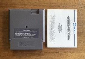 The Last Ninja (NES Nintendo Entertainment System, 1991) Cartridge + Manual