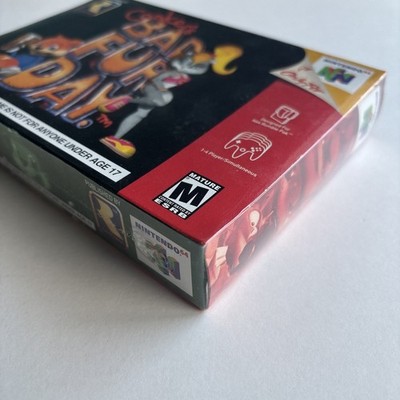 New Mint Conker's Bad Fur Day Factory Sealed Box Nintendo 64 N64