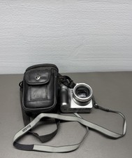 Kodak EasyShare Z740 5.0MP Digital Camera AA Battery Silver Black With Case 