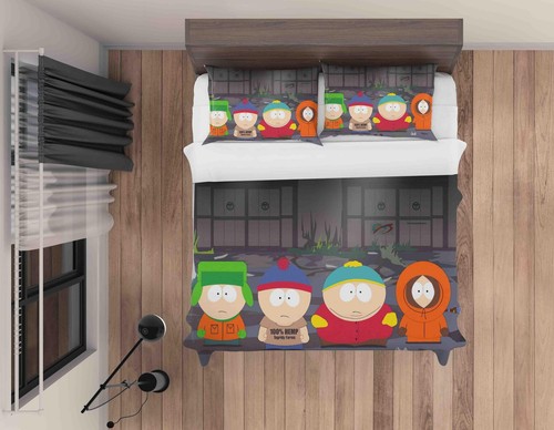 3D South Park Quilt Cover Set Bedding Set Pillowcases A369 LQH | eBay ...