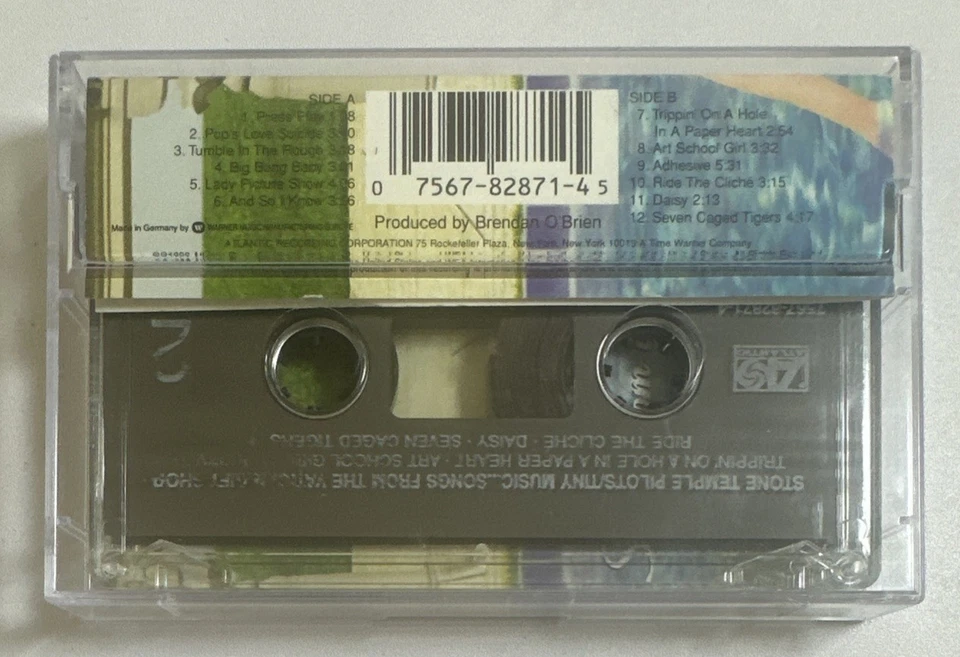 Stone Temple Pilots  Tiny Music … Cassette Tape Rock EX / EX Condition - Image 3 of 4