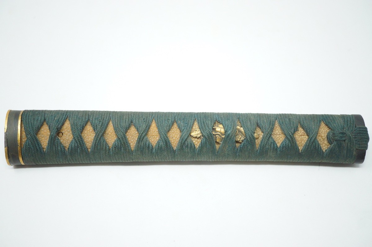 RUKAページ Japanese Tsuka Handle Fitting Samegawa Fuchi Kashira Menuki Edo