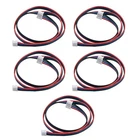 5pcs 3D Printer Line HX2.54 4pin-6pin White Terminal Cables For Stepper Motors D
