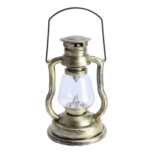 Retro Horse Lantern Night Light Old Fashioned Imitation Kerosene Lamp